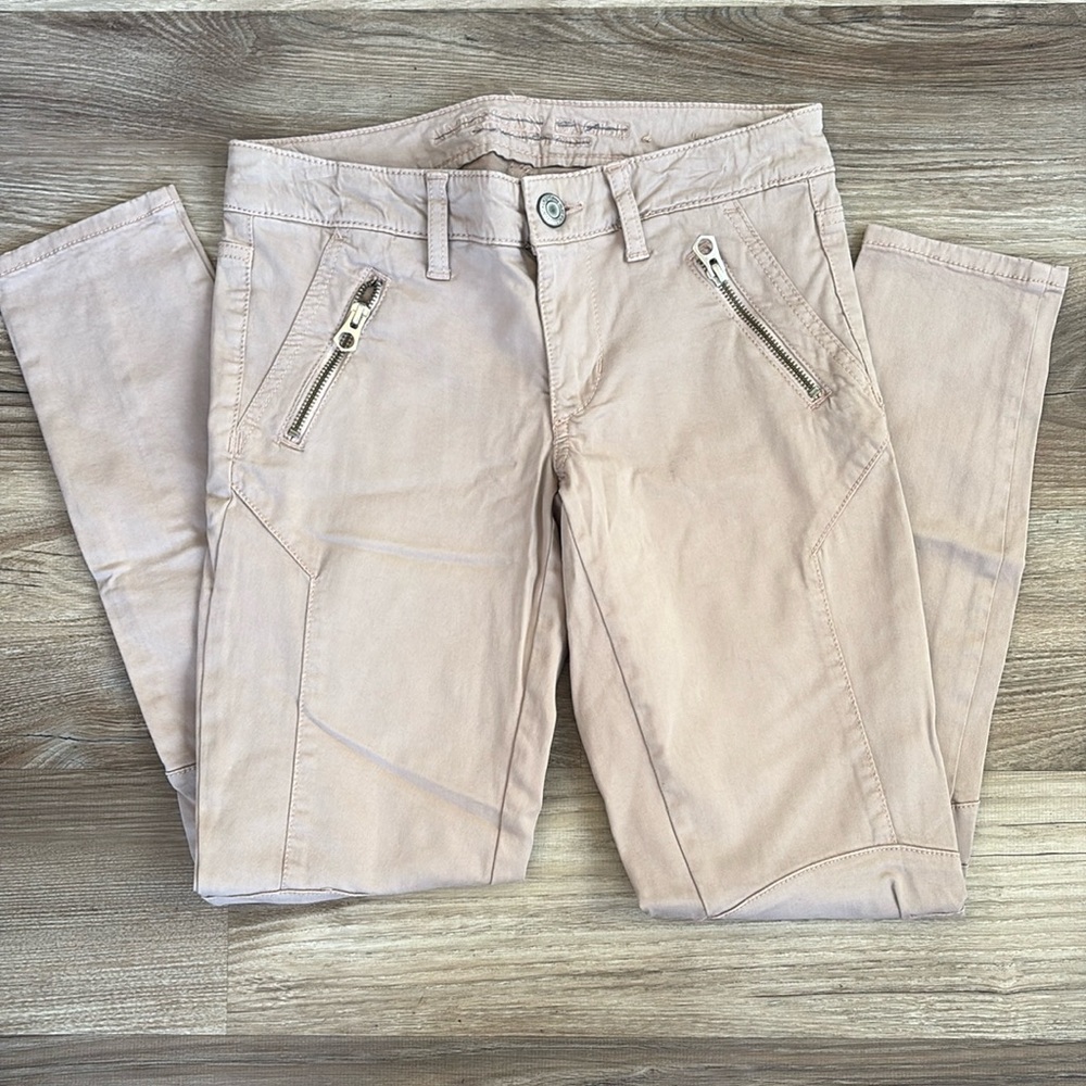 American Eagle Outfitters Jegging Ankle Super Stretch Pants Size 0 AE Spandex